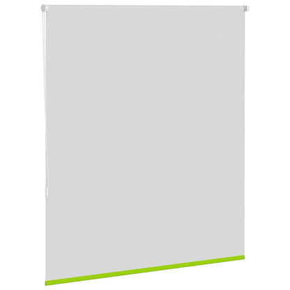 Roller Blind Blackout Leaves Green 120x175 cm Fabric Width 116.6 cm Polyester