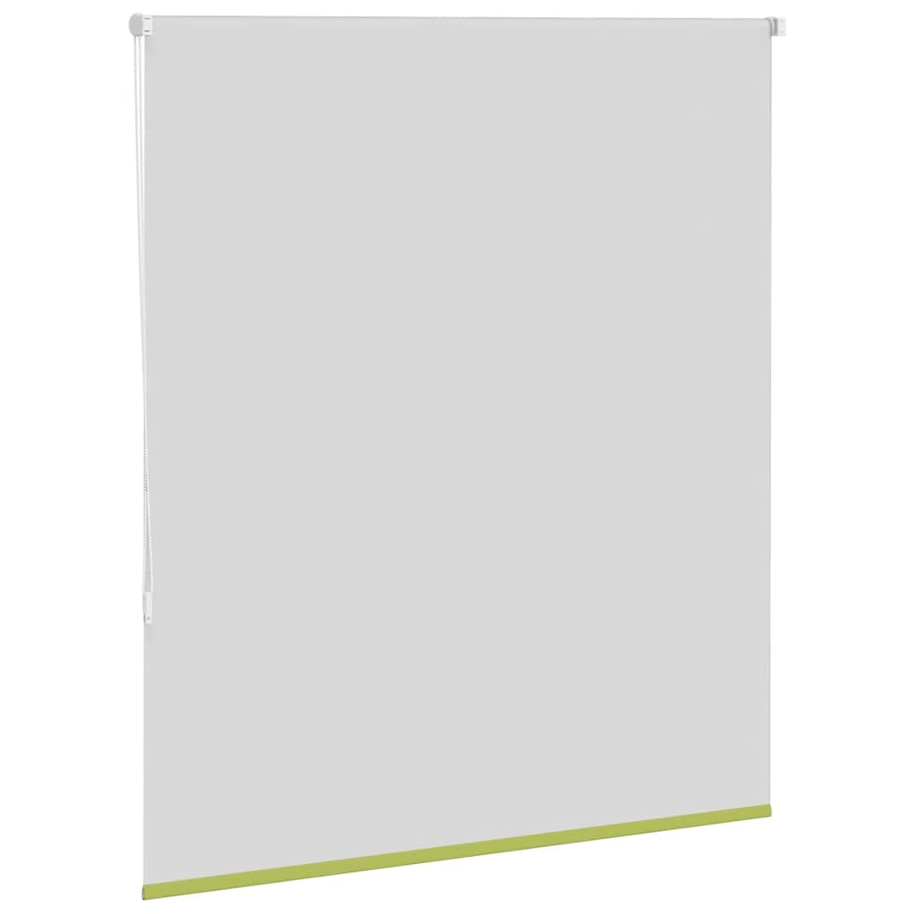 Roller Blind Blackout Leaves Green 120x175 cm Fabric Width 116.6 cm Polyester