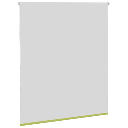 Roller Blind Blackout Leaves Green 120x175 cm Fabric Width 116.6 cm Polyester