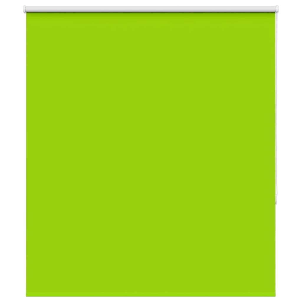Roller Blind Blackout Leaves Green 140x175 cm Fabric Width 136.6 cm Polyester
