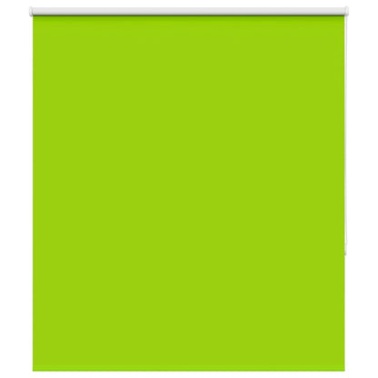 Roller Blind Blackout Leaves Green 140x175 cm Fabric Width 136.6 cm Polyester