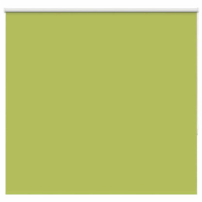 Roller Blind Blackout Leaves Green 145x175 cm Fabric Width 141.6 cm Polyester