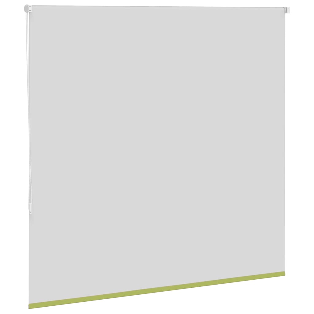 Roller Blind Blackout Leaves Green 150x175 cm Fabric Width 146.6 cm Polyester