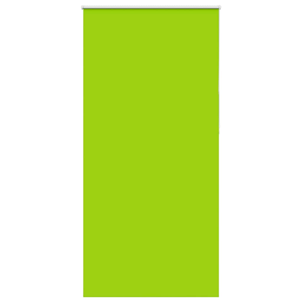 Roller Blind Blackout Leaves Green 115x210 cm Fabric Width 110.7 cm Polyester
