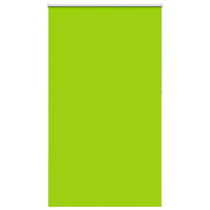 Roller Blind Blackout Leaves Green 130x210 cm Fabric Width 126.6 cm Polyester