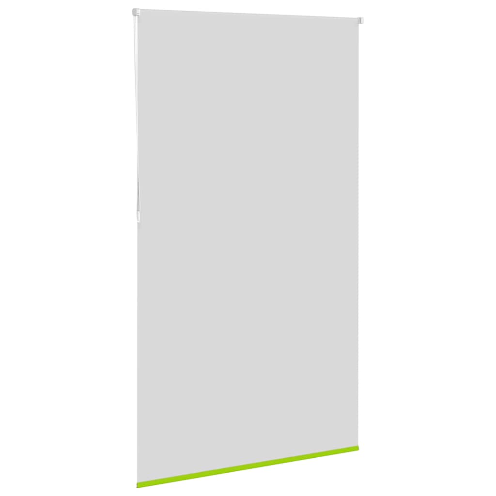 Roller Blind Blackout Leaves Green 130x210 cm Fabric Width 126.6 cm Polyester