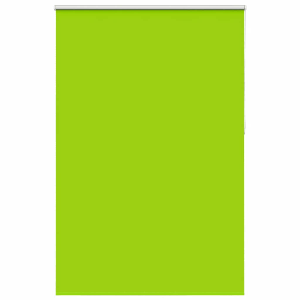 Roller Blind Blackout Leaves Green 145x210 cm Fabric Width 141.6 cm Polyester