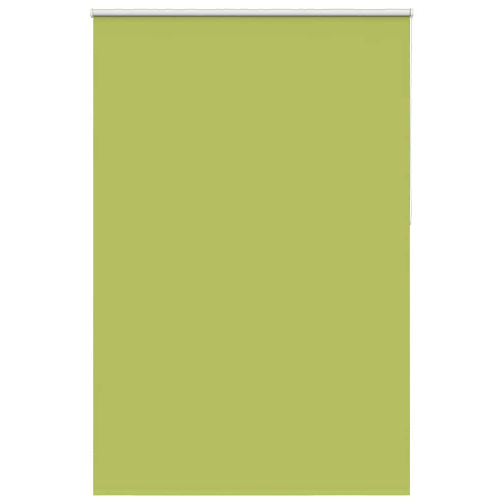Roller Blind Blackout Leaves Green 145x210 cm Fabric Width 141.6 cm Polyester