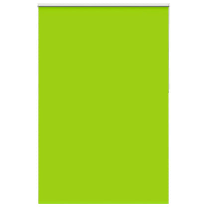 Roller Blind Blackout Leaves Green 150x210 cm Fabric Width 146.6 cm Polyester