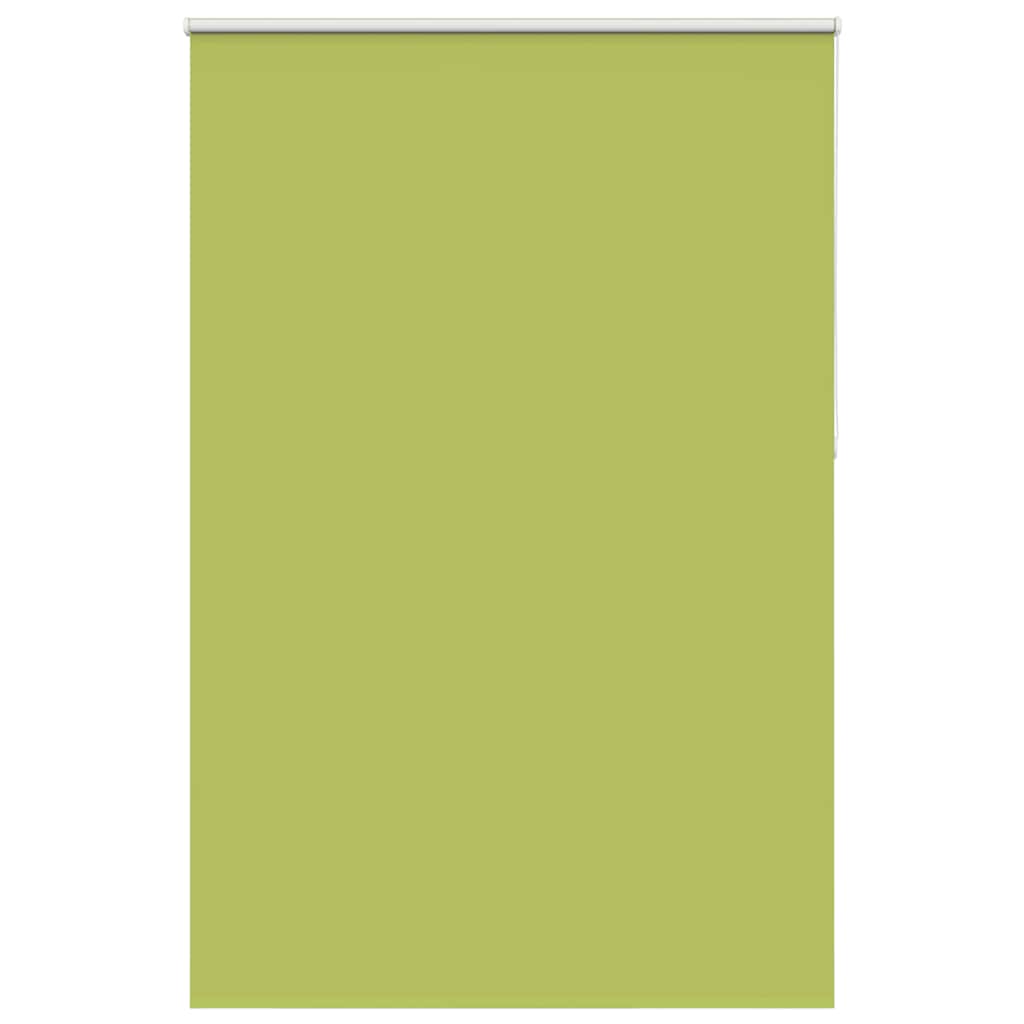 Roller Blind Blackout Leaves Green 165x210 cm Fabric Width 161.6 cm Polyester
