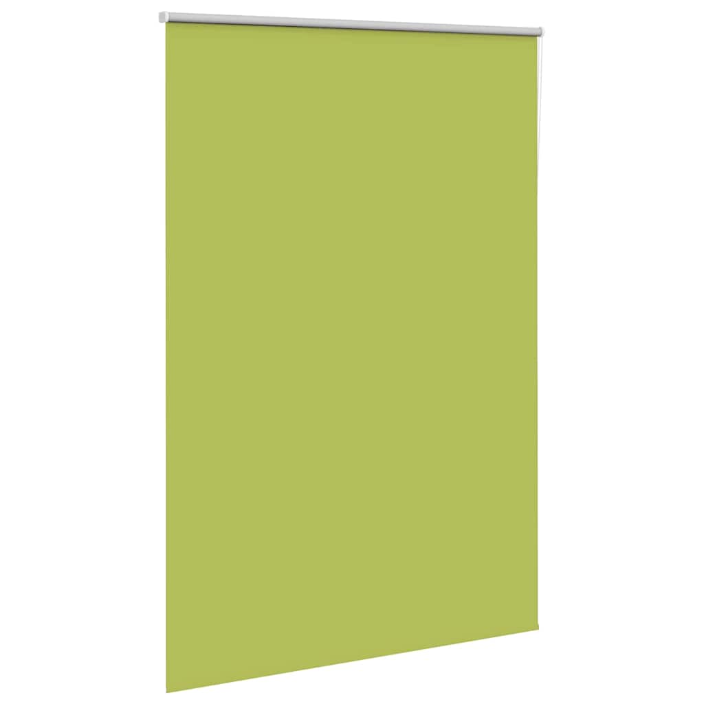 Roller Blind Blackout Leaves Green 165x210 cm Fabric Width 161.6 cm Polyester