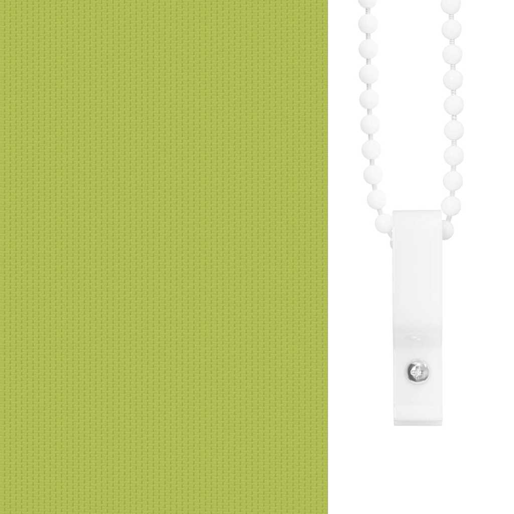Roller Blind Blackout Leaves Green 165x210 cm Fabric Width 161.6 cm Polyester