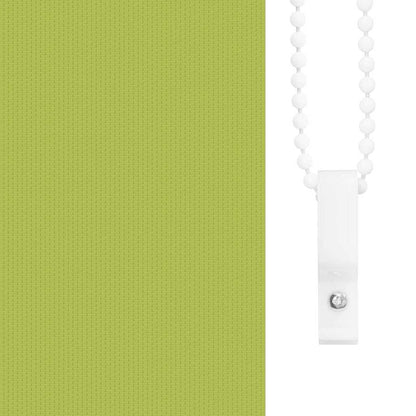 Roller Blind Blackout Leaves Green 165x210 cm Fabric Width 161.6 cm Polyester
