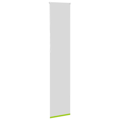 Roller Blind Blackout Leaves Green 55x230 cm Fabric Width 50.7 cm Polyester