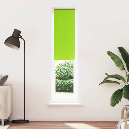 Roller Blind Blackout Leaves Green 60x230 cm Fabric Width 55.7 cm Polyester