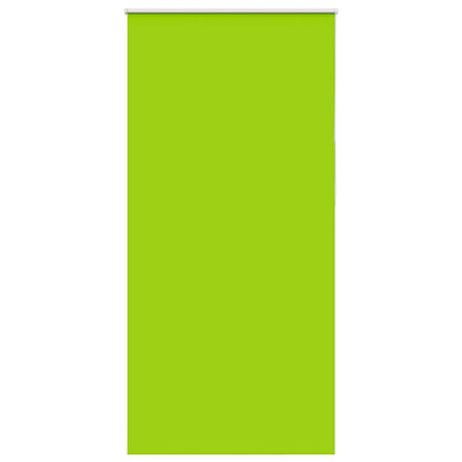 Roller Blind Blackout Leaves Green 105x230 cm Fabric Width 100.7 cm Polyester
