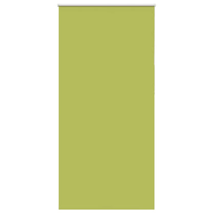 Roller Blind Blackout Leaves Green 105x230 cm Fabric Width 100.7 cm Polyester