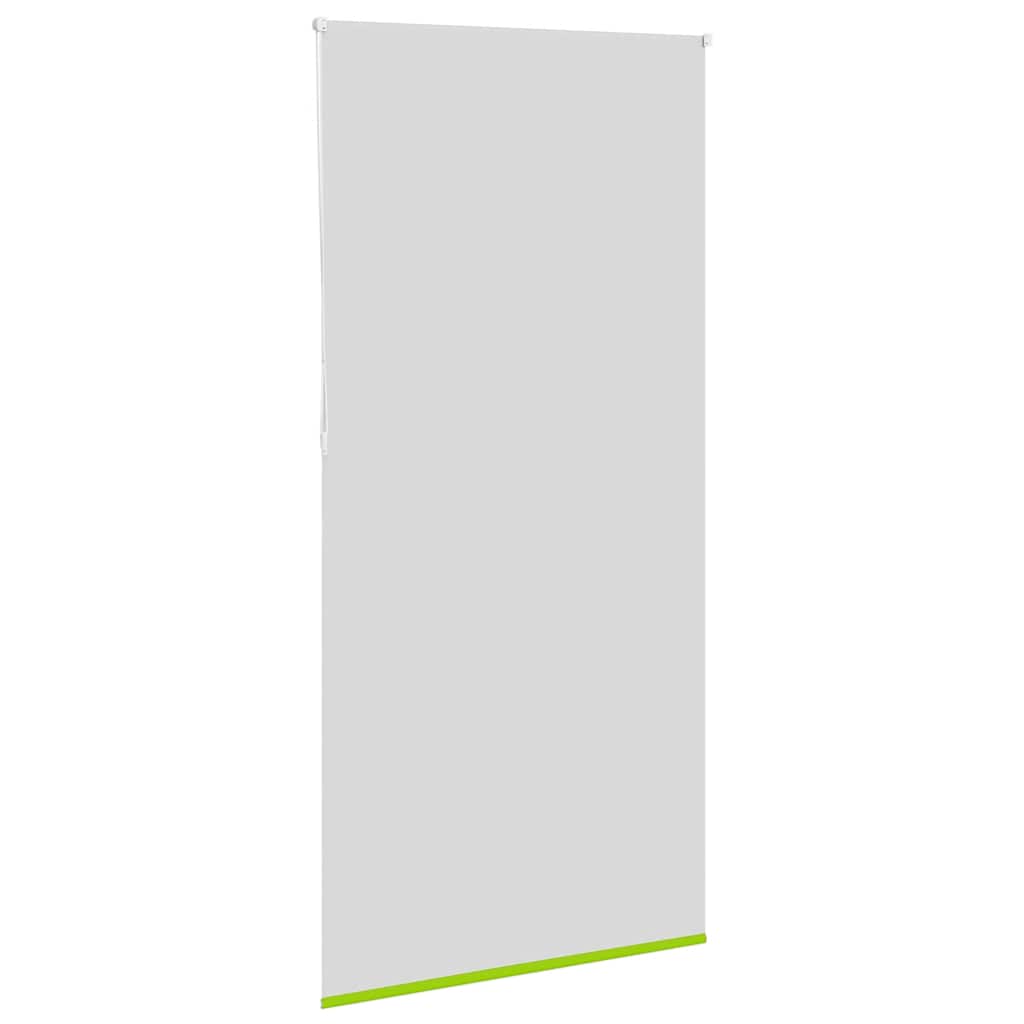 Roller Blind Blackout Leaves Green 105x230 cm Fabric Width 100.7 cm Polyester