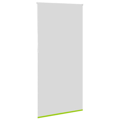 Roller Blind Blackout Leaves Green 105x230 cm Fabric Width 100.7 cm Polyester