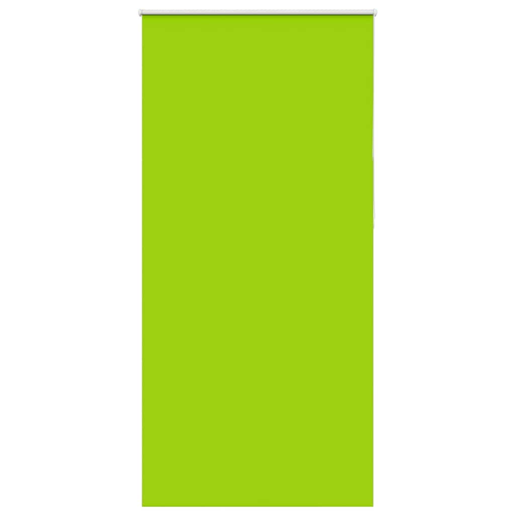 Roller Blind Blackout Leaves Green 115x230 cm Fabric Width 110.7 cm Polyester