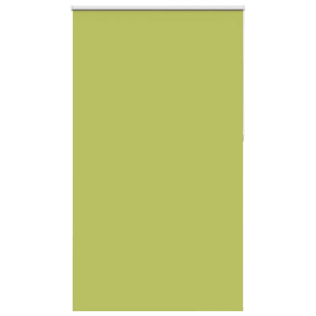 Roller Blind Blackout Leaves Green 125x230 cm Fabric Width 121.6 cm Polyester