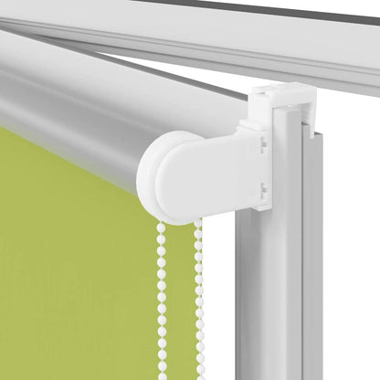 Roller Blind Blackout Leaves Green 130x230 cm Fabric Width 126.6 cm Polyester