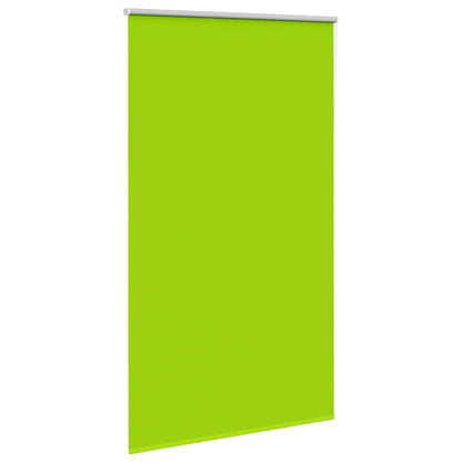 Roller Blind Blackout Leaves Green 135x230 cm Fabric Width 131.6 cm Polyester