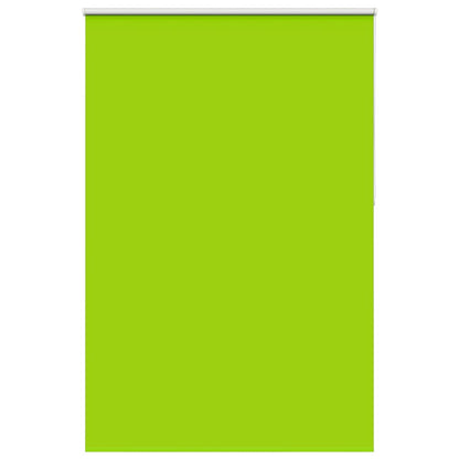 Roller Blind Blackout Leaves Green 145x230 cm Fabric Width 141.6 cm Polyester