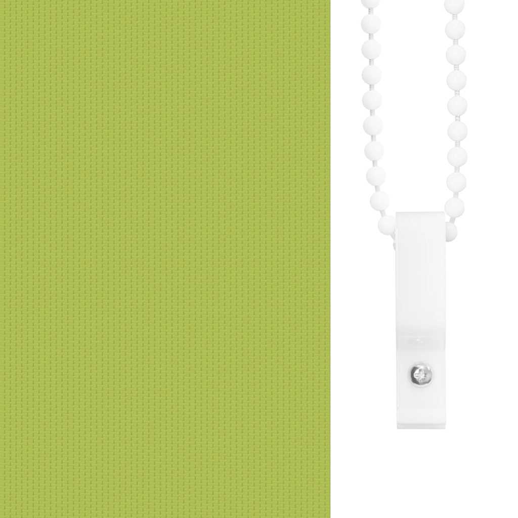 Roller Blind Blackout Leaves Green 145x230 cm Fabric Width 141.6 cm Polyester