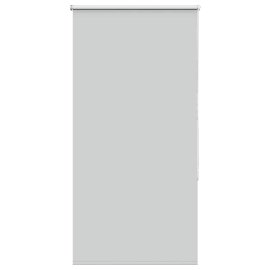 Roller Blind Blackout Light Grey 80x130 cm Fabric Width 75.7 cm Polyester