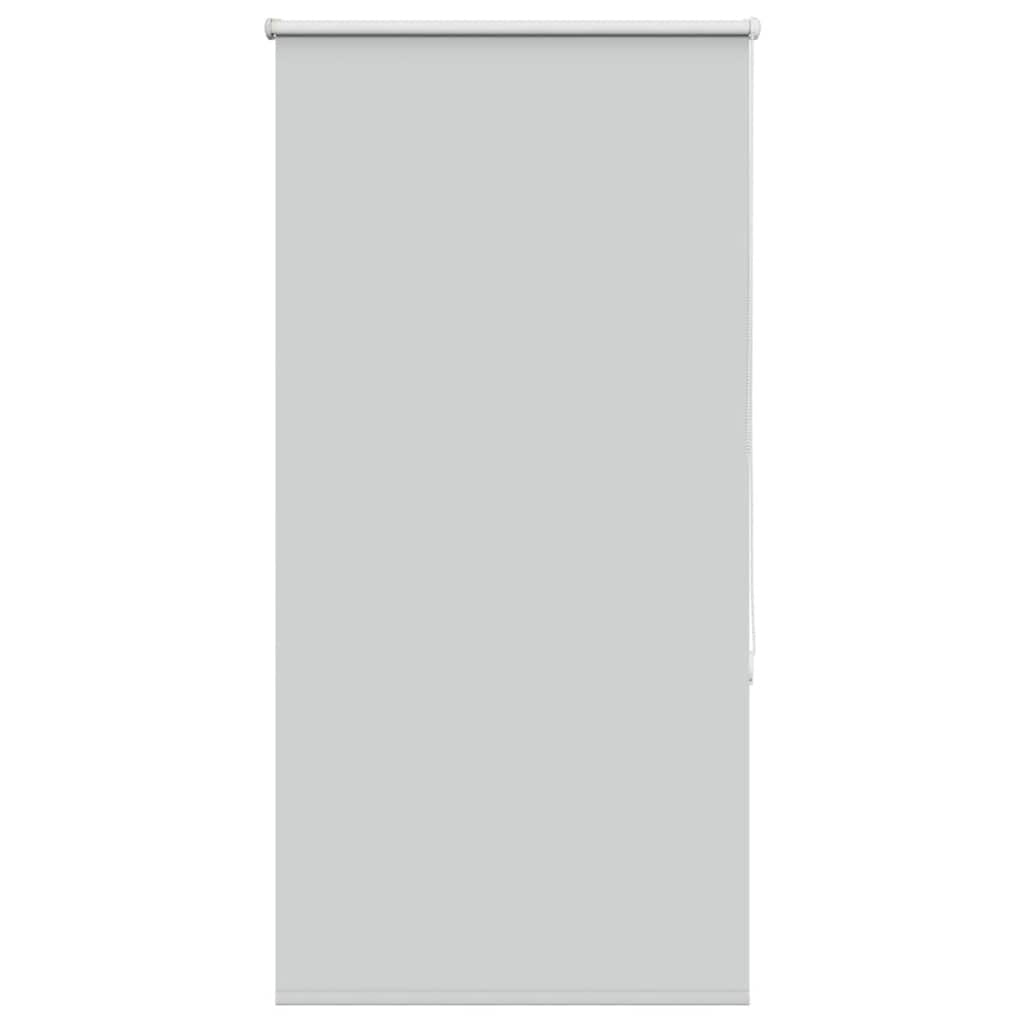 Roller Blind Blackout Light Grey 90x130 cm Fabric Width 85.7 cm Polyester