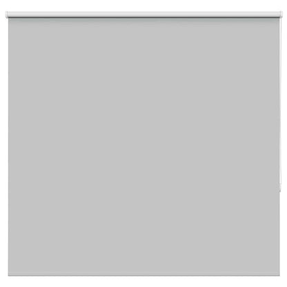 Roller Blind Blackout Light Grey 150x130 cm Fabric Width 146.6 cm Polyester