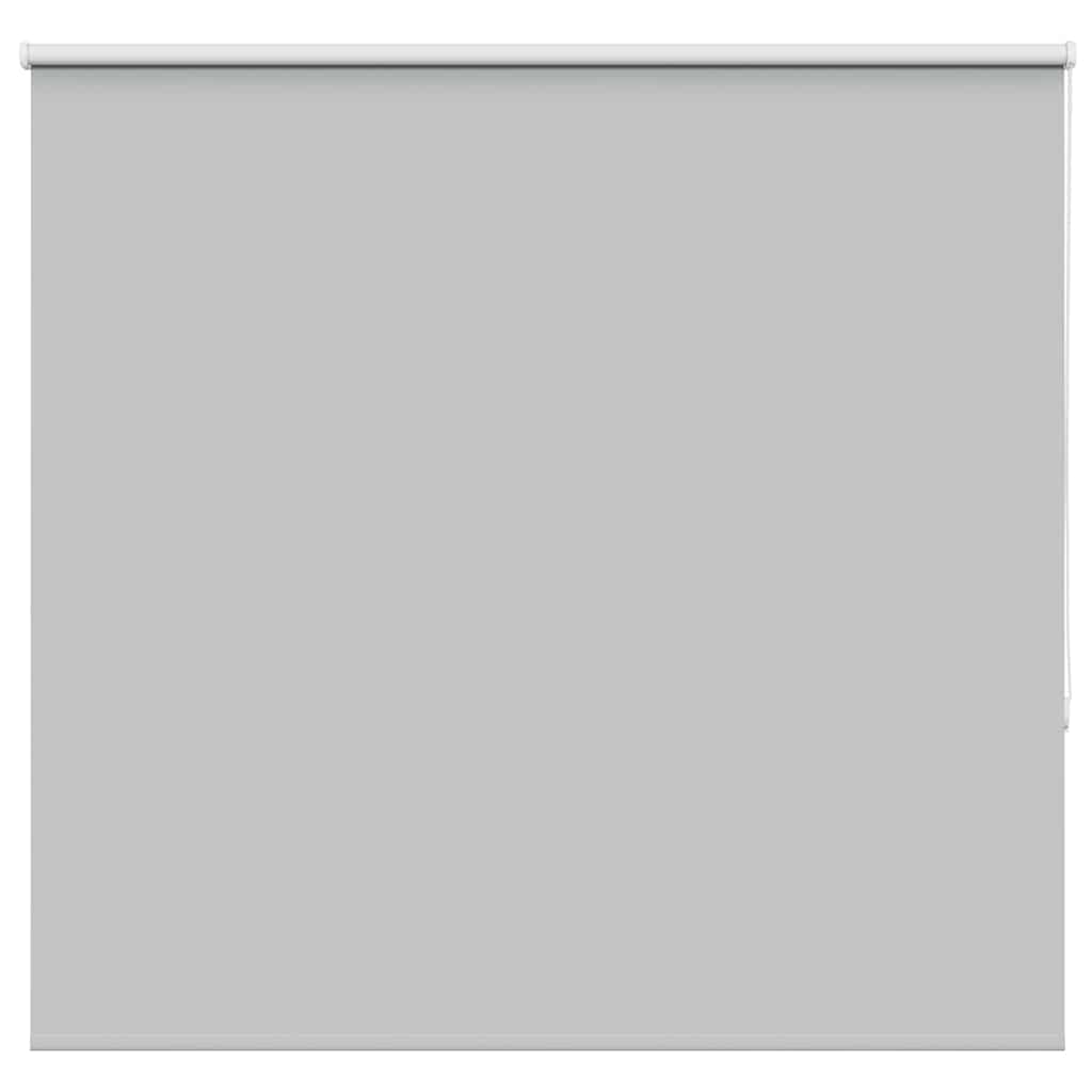 Roller Blind Blackout Light Grey 165x130 cm Fabric Width 161.6 cm Polyester