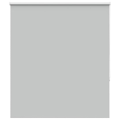 Roller Blind Blackout Light Grey 120x150 cm Fabric Width 116.6 cm Polyester