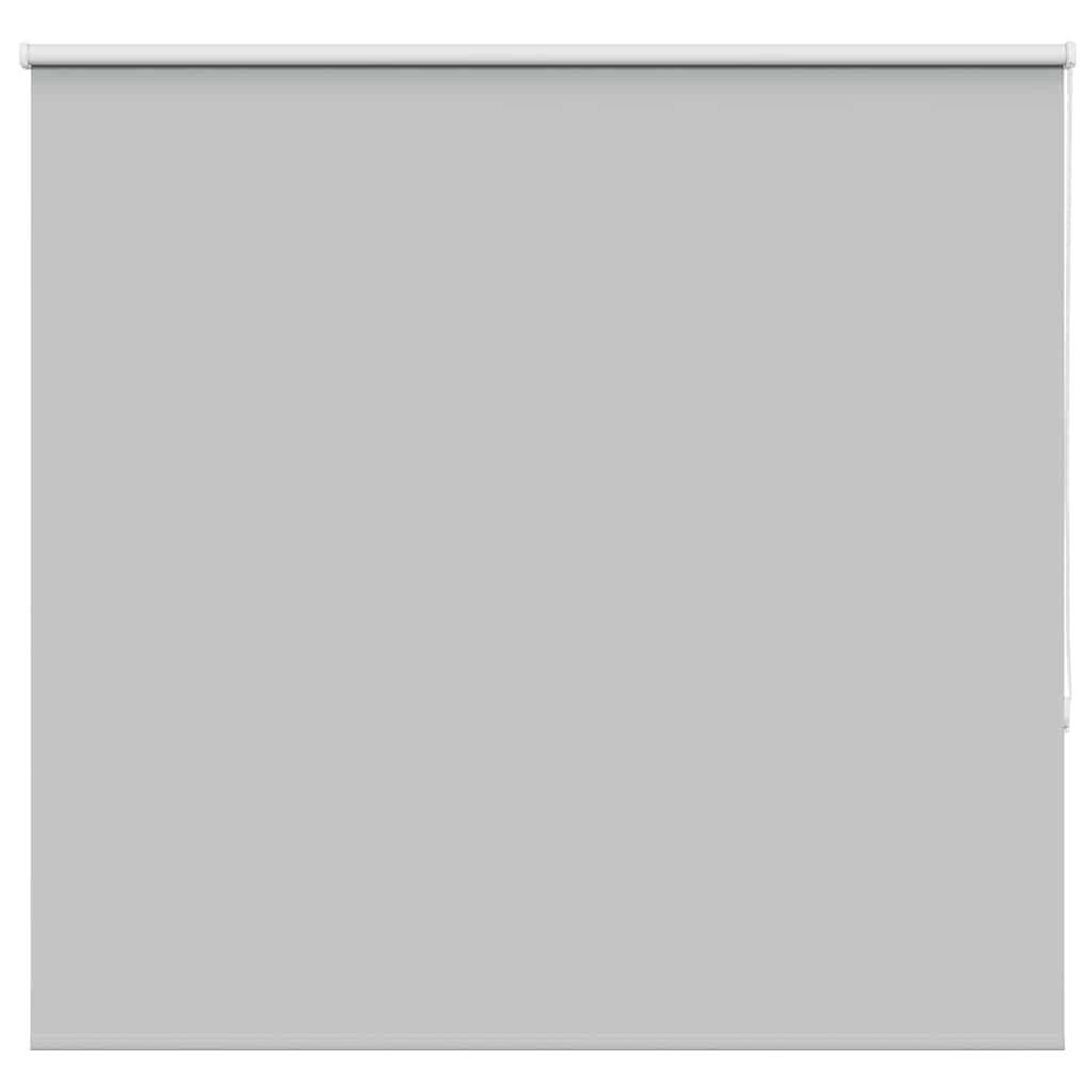Roller Blind Blackout Light Grey 145x150 cm Fabric Width 141.6 cm Polyester