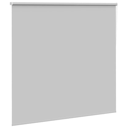 Roller Blind Blackout Light Grey 145x150 cm Fabric Width 141.6 cm Polyester