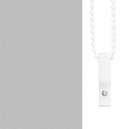Roller Blind Blackout Light Grey 145x150 cm Fabric Width 141.6 cm Polyester