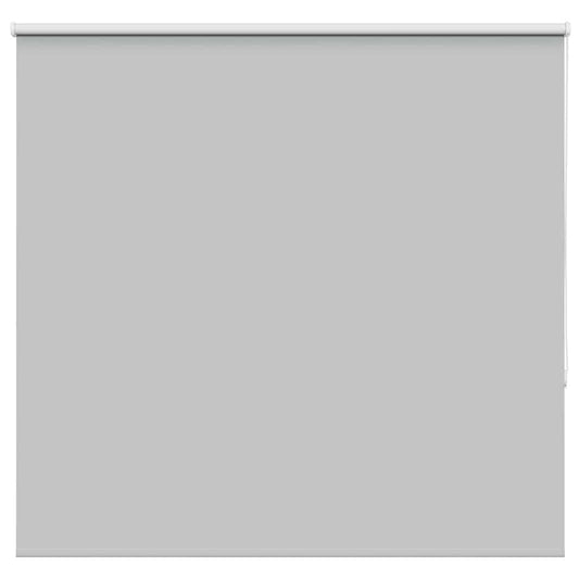 Roller Blind Blackout Light Grey 165x150 cm Fabric Width 161,6 cm Polyester