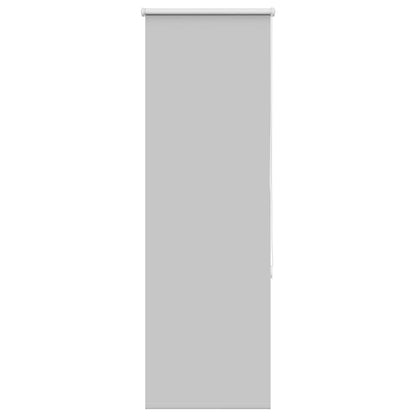 Roller Blind Blackout Light Grey 45x175 cm Fabric Width 40.7 cm Polyester