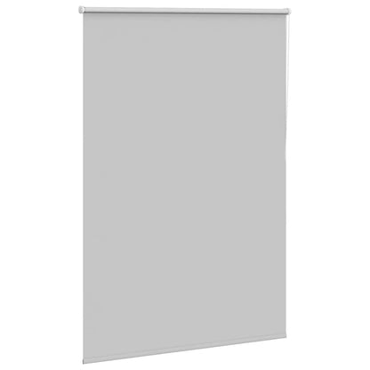 Roller Blind Blackout Light Grey 90x175 cm Fabric Width 85.7 cm Polyester