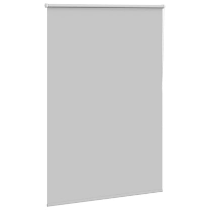 Roller Blind Blackout Light Grey 110x175 cm Fabric Width 105.7 cm Polyester