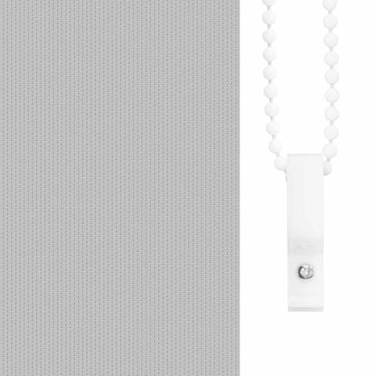 Roller Blind Blackout Light Grey 135x175 cm Fabric Width 131,6 cm Polyester