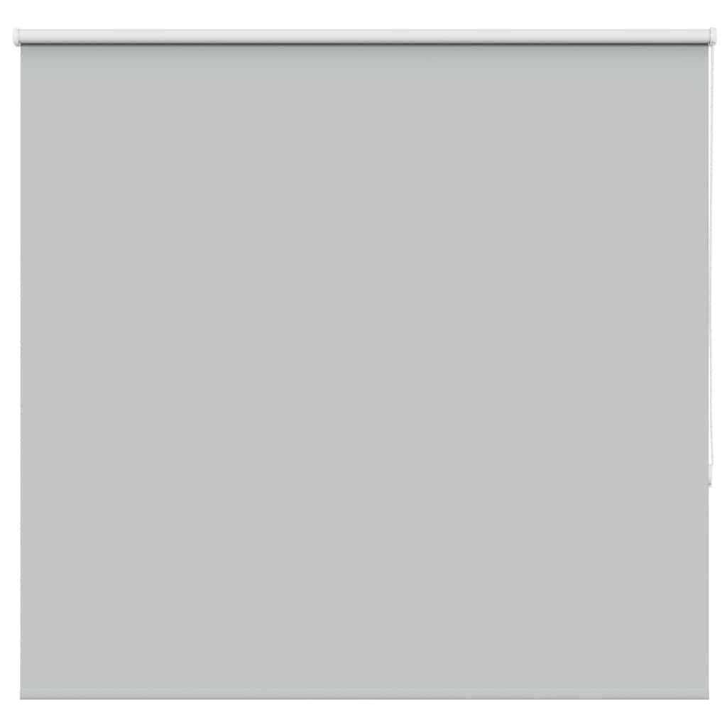 Roller Blind Blackout Light Grey 160x175 cm Fabric Width 156.6 cm Polyester