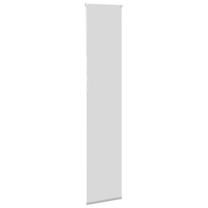 Roller Blind Blackout Light Grey 40x210 cm Fabric Width 35.7 cm Polyester