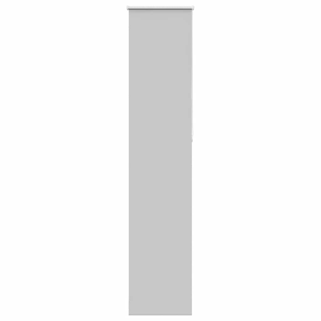 Roller Blind Blackout Light Grey 45x210 cm Fabric Width 40.7 cm Polyester