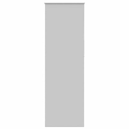 Roller Blind Blackout Light Grey 75x210 cm Fabric Width 70.7 cm Polyester
