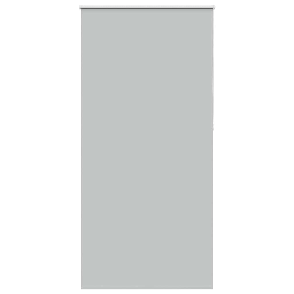 Roller Blind Blackout Light Grey 100x210 cm Fabric Width 95.7 cm Polyester