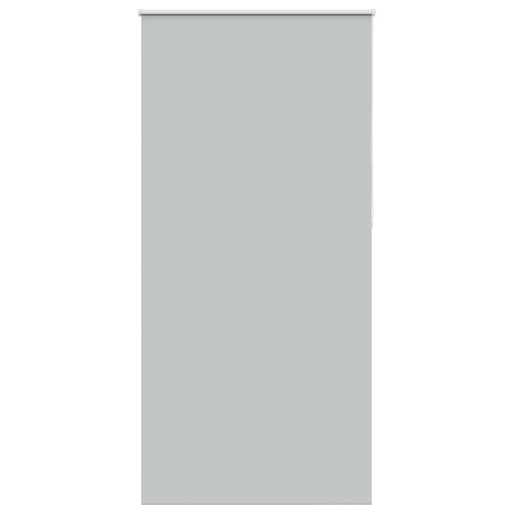 Roller Blind Blackout Light Grey 105x210 cm Fabric Width 100.7 cm Polyester