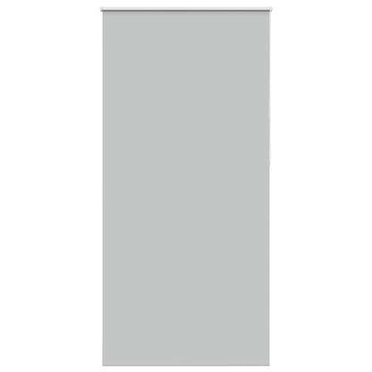 Roller Blind Blackout Light Grey 105x210 cm Fabric Width 100.7 cm Polyester