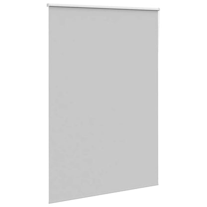 Roller Blind Blackout Light Grey 150x210 cm Fabric Width 146.6 cm Polyester
